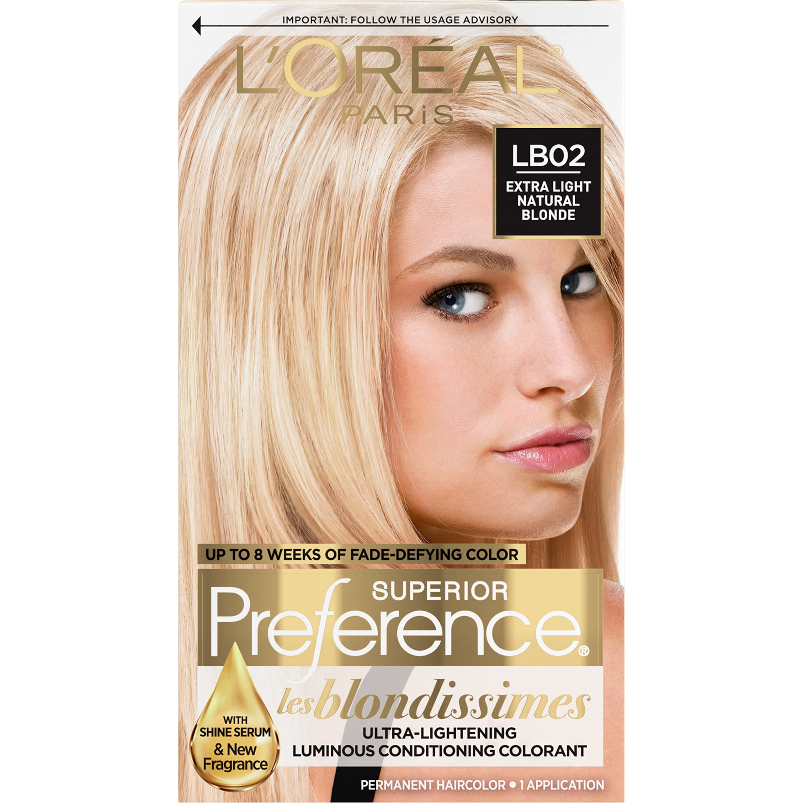 L 'Oreal Paris Superior Preference Color Care System Extra Light Natural Blonde LB – 02 (parallel import goods)