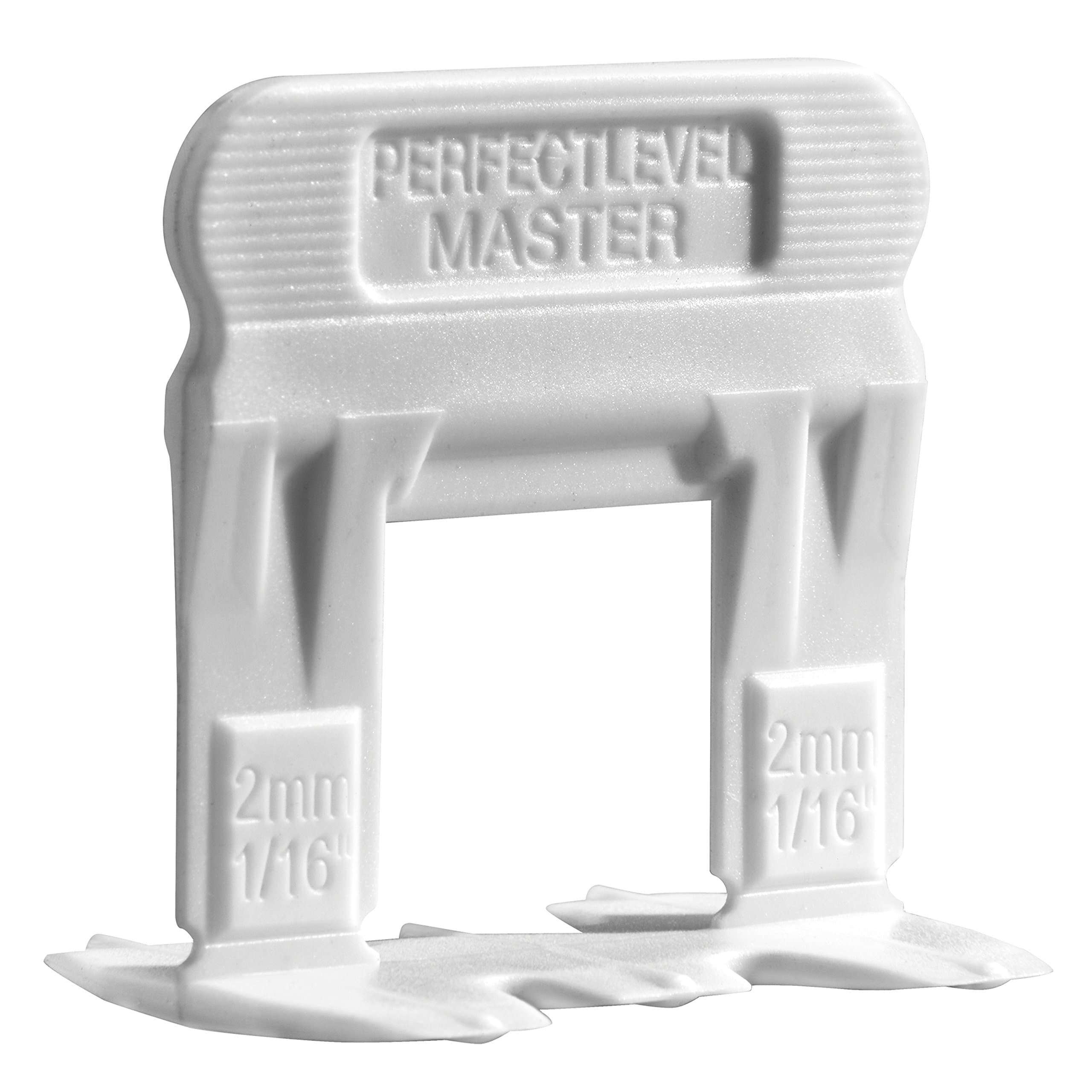 T-Lock PERFECT LEVEL MASTER Professional Anti lippage Tile Leveling System - Spacers Only - Red Wedges Not Included and Sold Separately (100, 2mm)