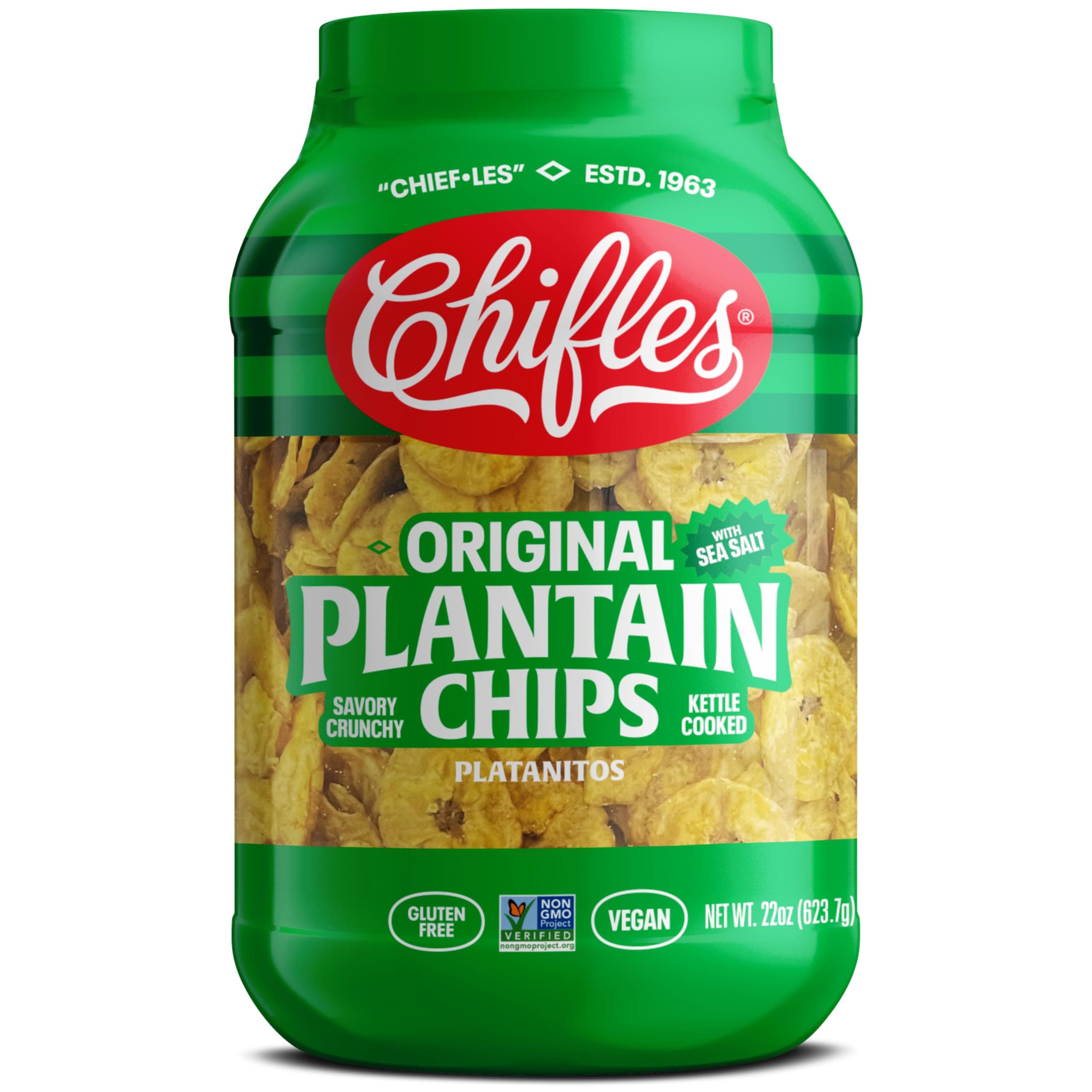 Chifles Original Plantain Chips - Tub