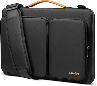 tomtoc Laptop Shoulder Bag for 14 inch MacBook Pro M5 Pro/Max (2026) A3426 A3427 A3434 M4/M3/M2/M1, 13.5-14.4'' Surface Laptop, Surface Book 3, 360° Protective Water-repellent Shockproof Sleeve Case