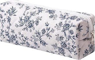 SURBEAV Pencil Case Pen Case Office College School Storage Bag Pouch Holder Box Organizer Makeup Pouch Cosmetic Bag Aesthetic Cute Pencil Case for Girls Boys Kids (ZM)