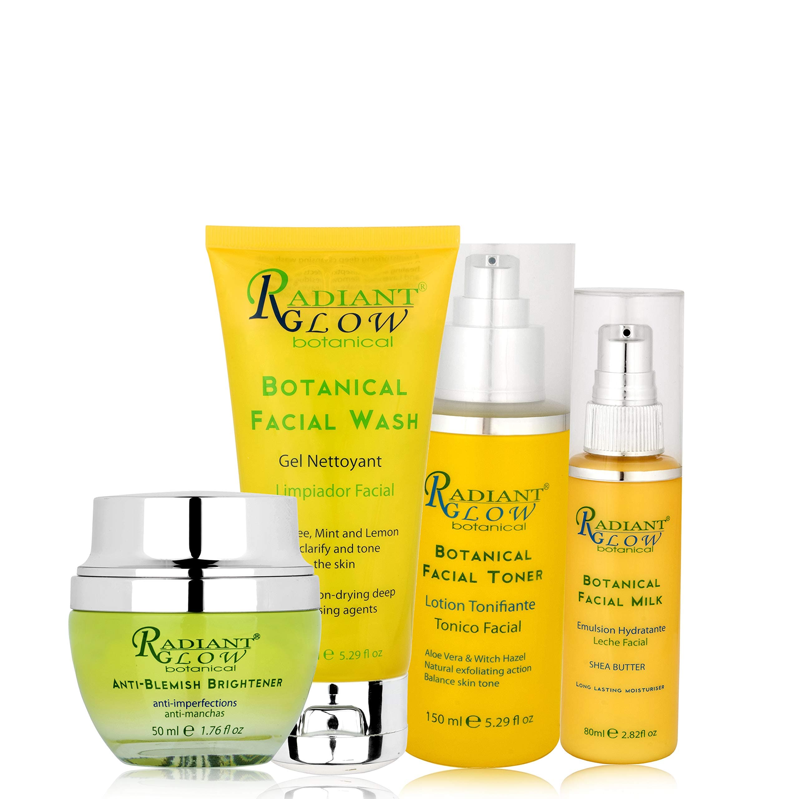 Radiant Glow Botanical Deluxe Blemish Value Set 4Pcs