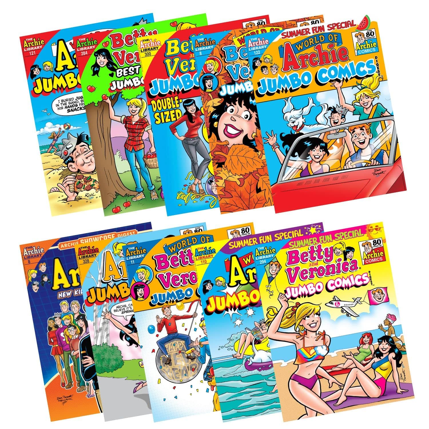 Archie Comics Digest Pack (10 Books)