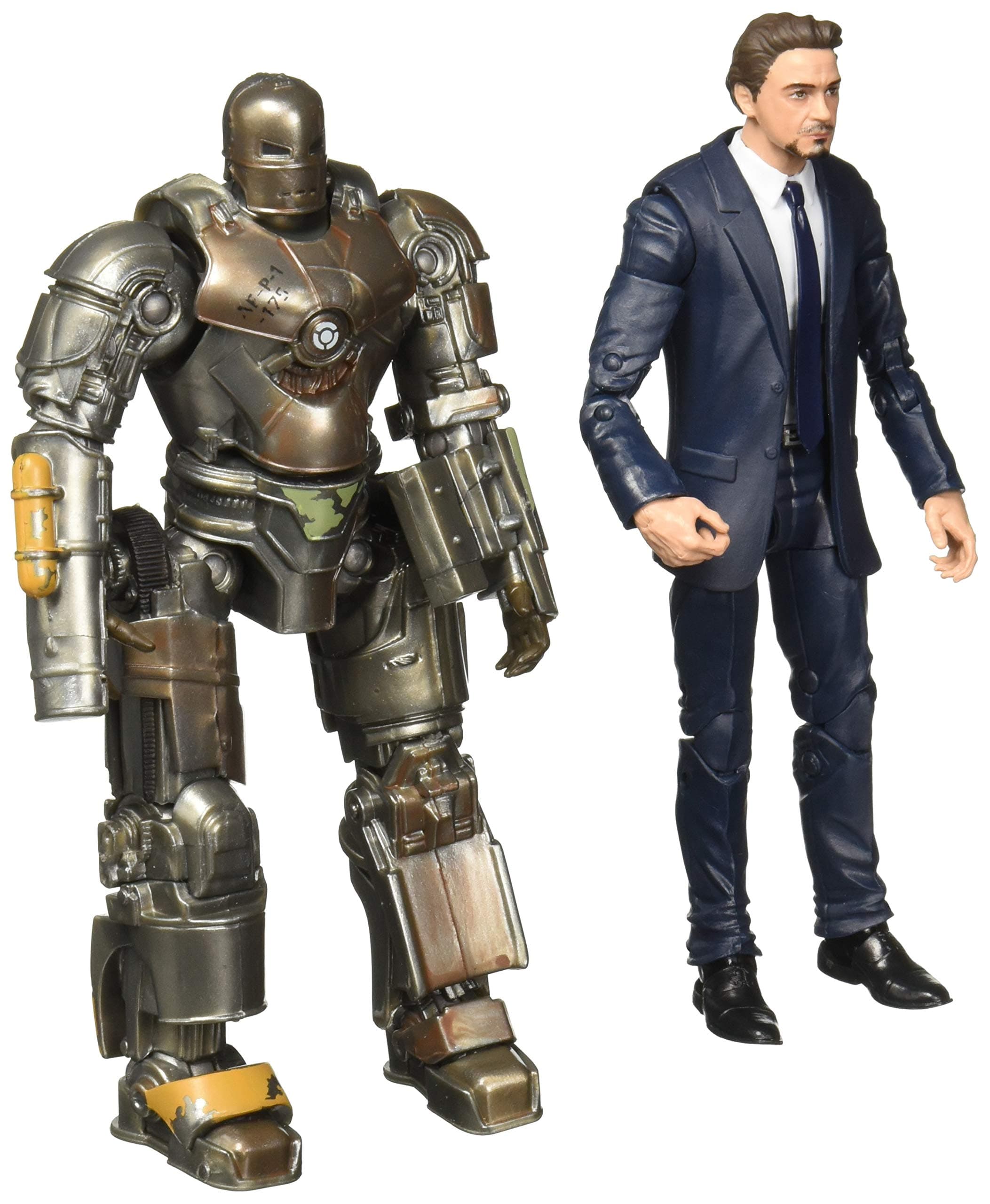 Hasbro Marvel Legends Studios 6 Inch Action Figure 10th Anniversary Series - Tony Stark - Iron Man Mark I