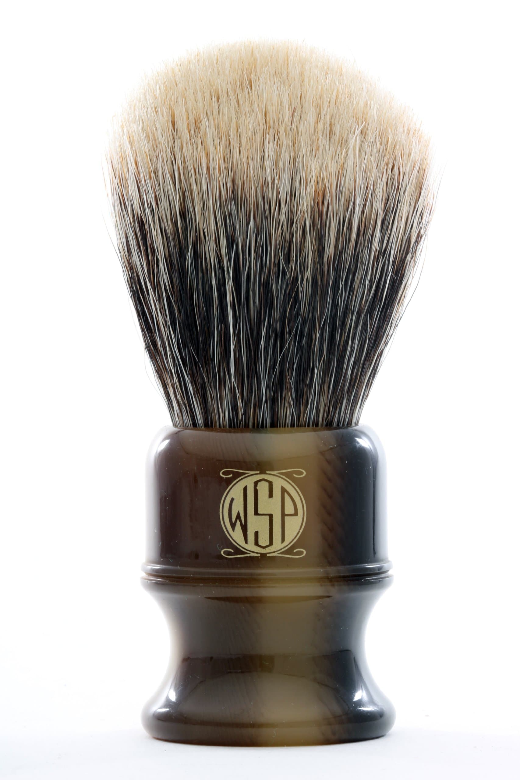 Large "Stubby" in Extra Density SuperFine Silvertip Badger Shaving Brush