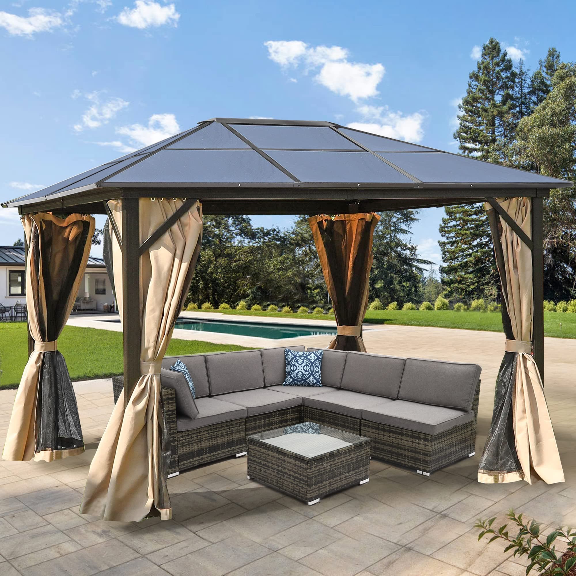 10X12ft party gazebo