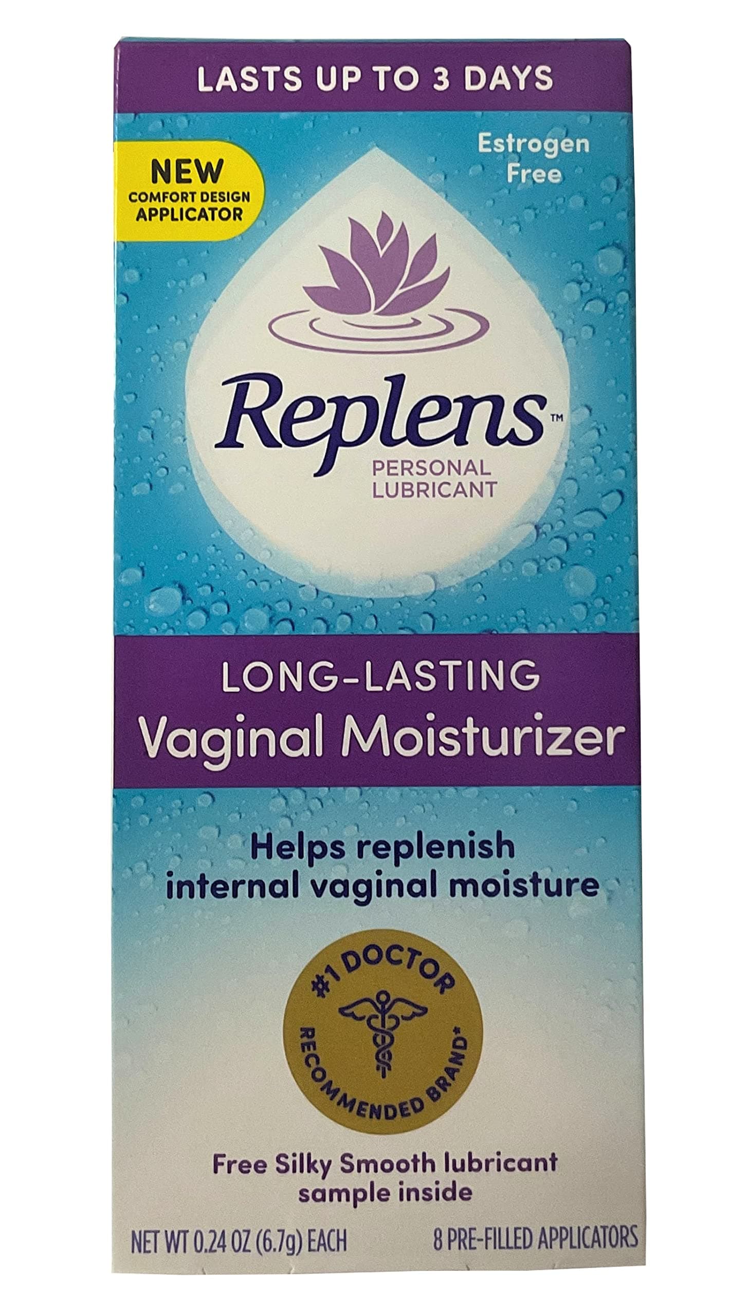 ReplensVAGINAL 8 CT (Pack of 3)