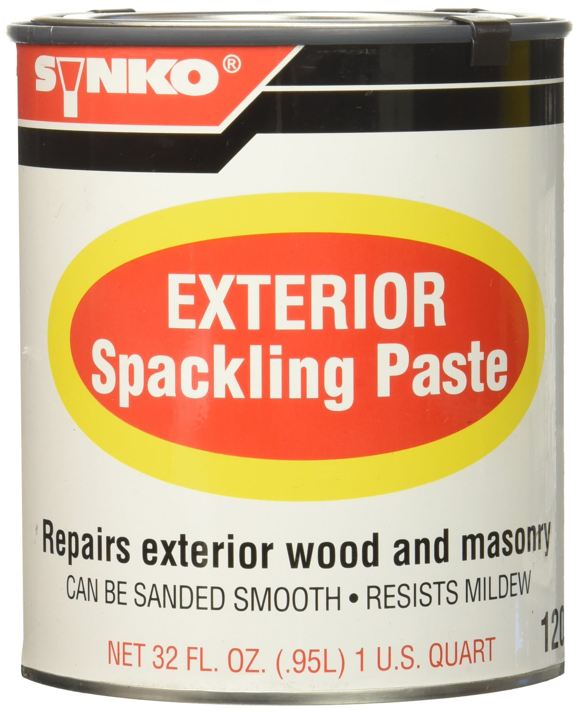 Synkoloid 1204 "Synko" Exterior Spackling Paste, Quart