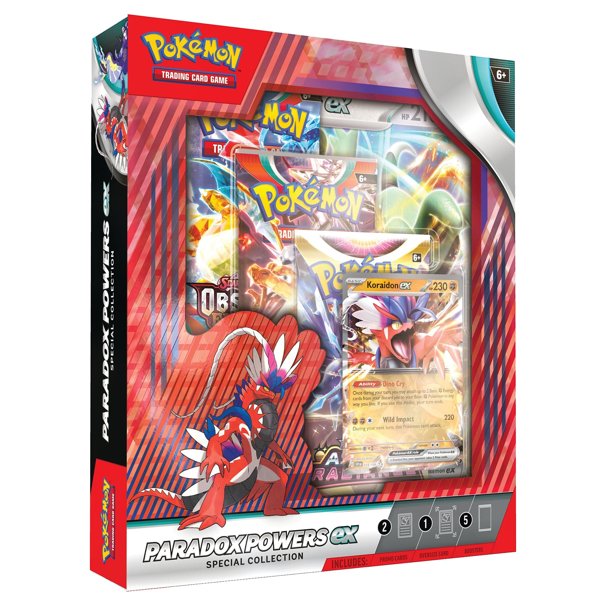 Pokemon TCG: Paradox Powers ex Special Collection - Amazon Exclusive