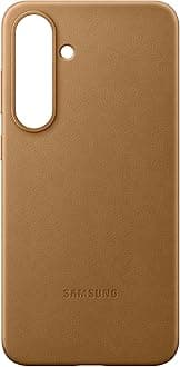 Samsung Galaxy S25 Kindsuit Phone Case, Protective Cover, Stylish Design, Durable, Soft Inner Lining, US Version, EF-VS931PFEGUS, Camel