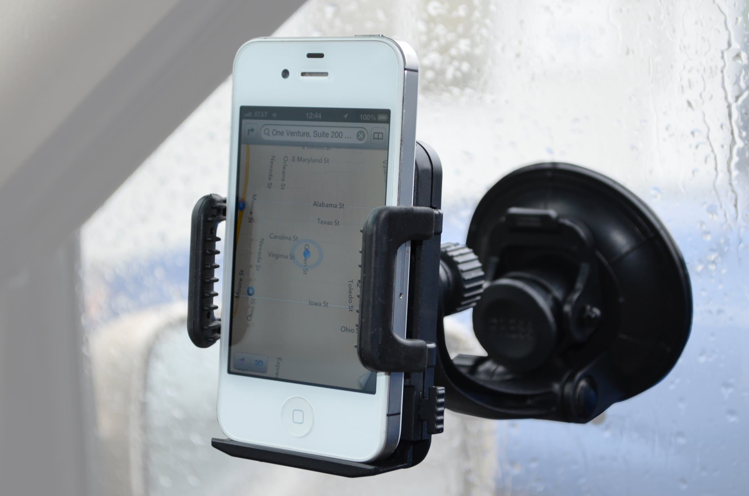 Heininger 1067 CommuteMate Black Window Suction Cell Phone Mount