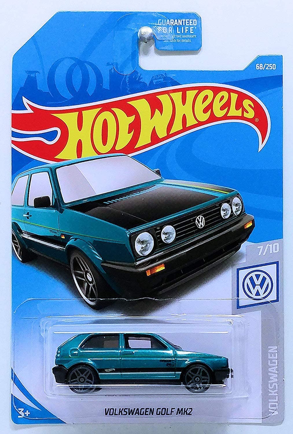 2019 Basic Mainline Volkswagen - Volkswagen Golf MK2 [Teal]