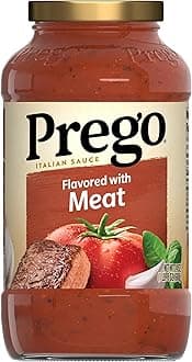 Italian Tomato Pasta Sauce Flavored With Meat, 24 oz Jar
