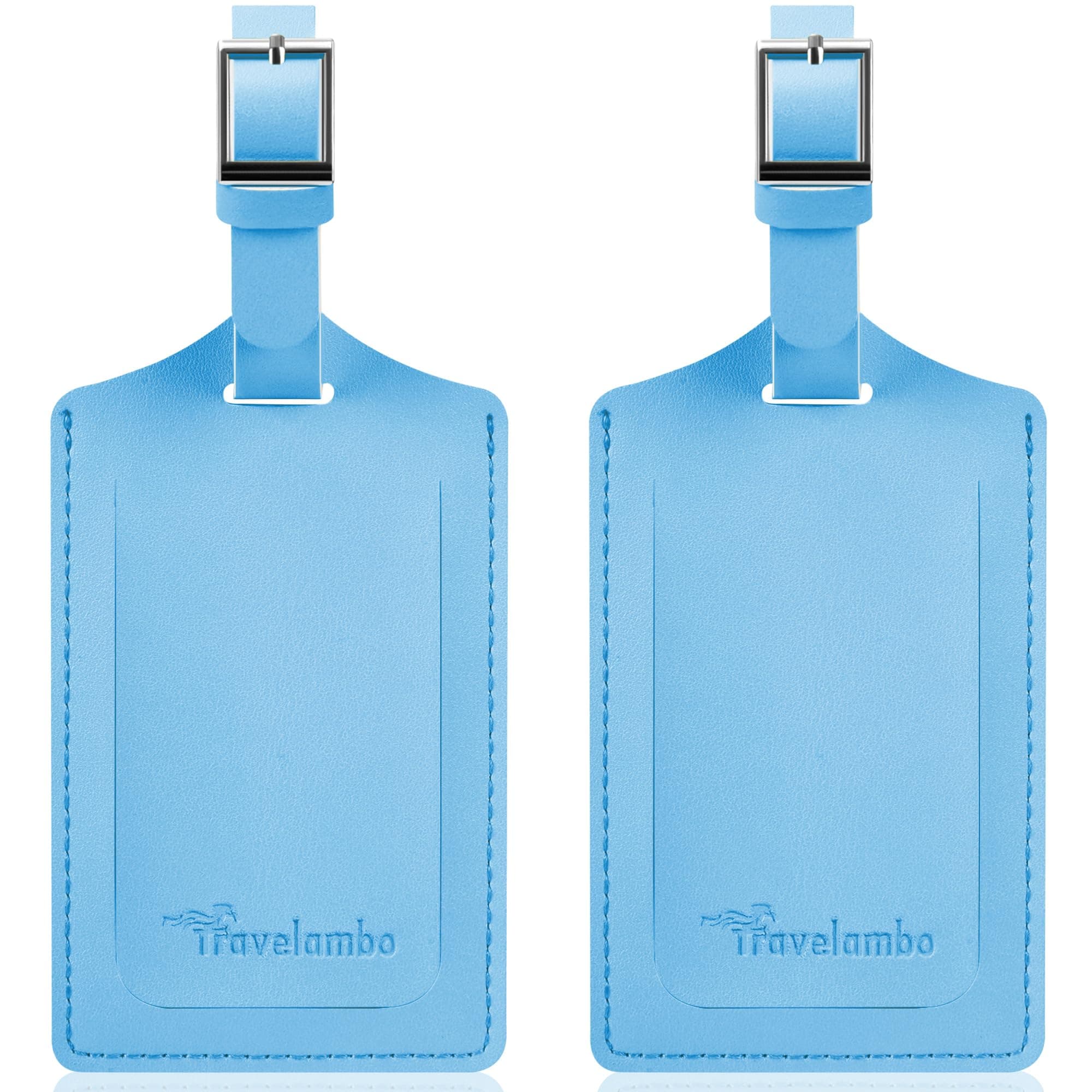Travelambo Leather Luggage Tag