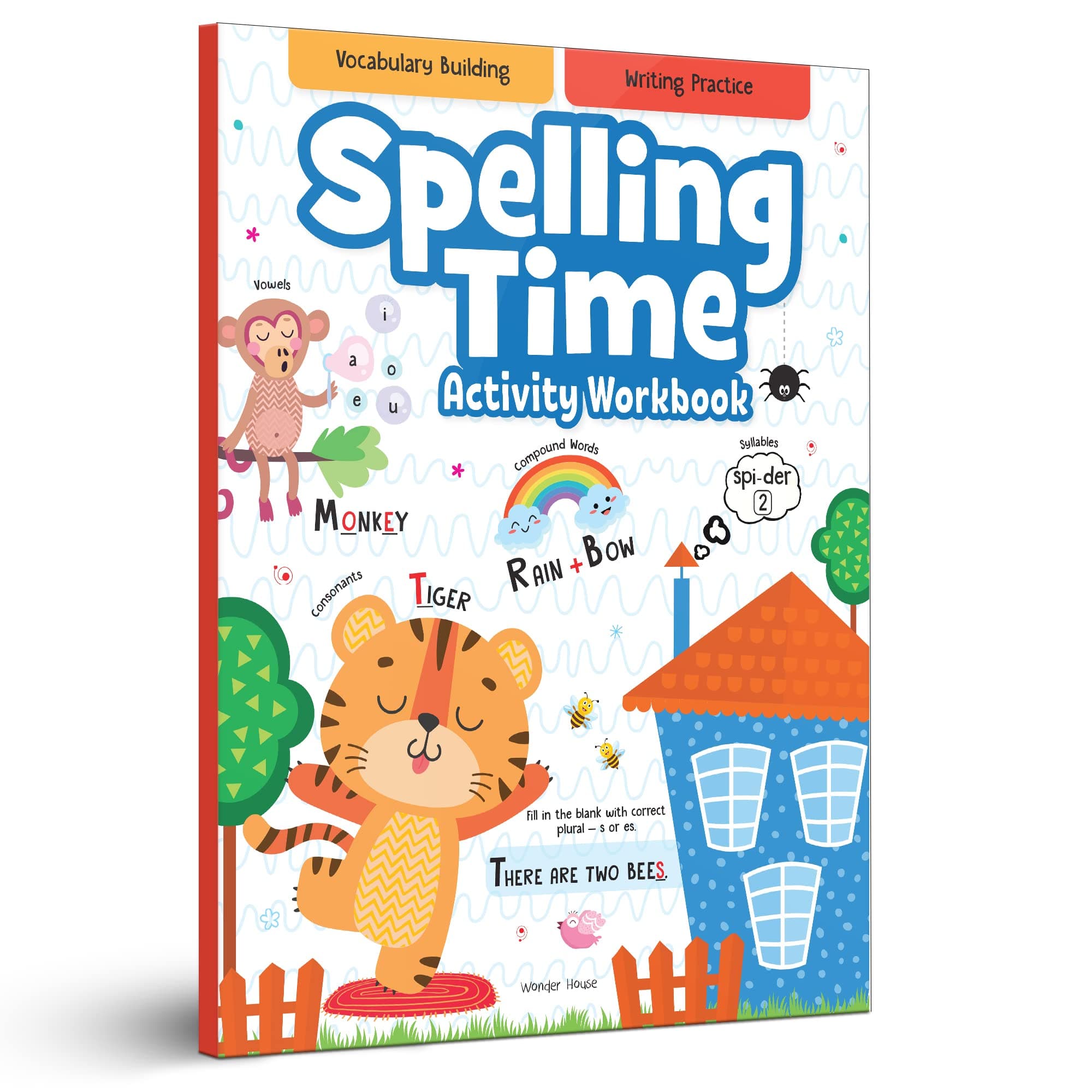 Wonder House Books Spelling Time - Activity Workbook