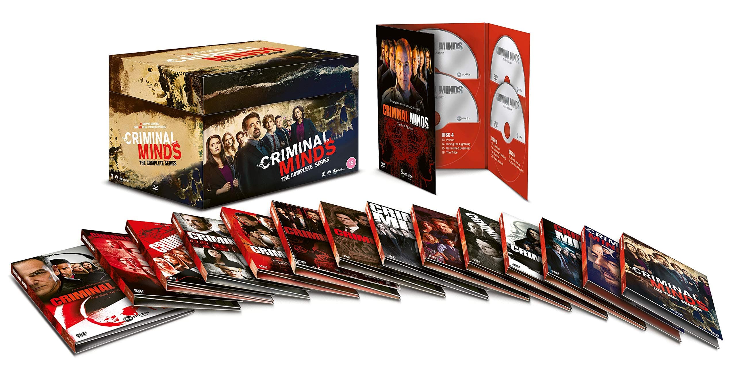 CRIMINAL MINDS SEASONS 1-15