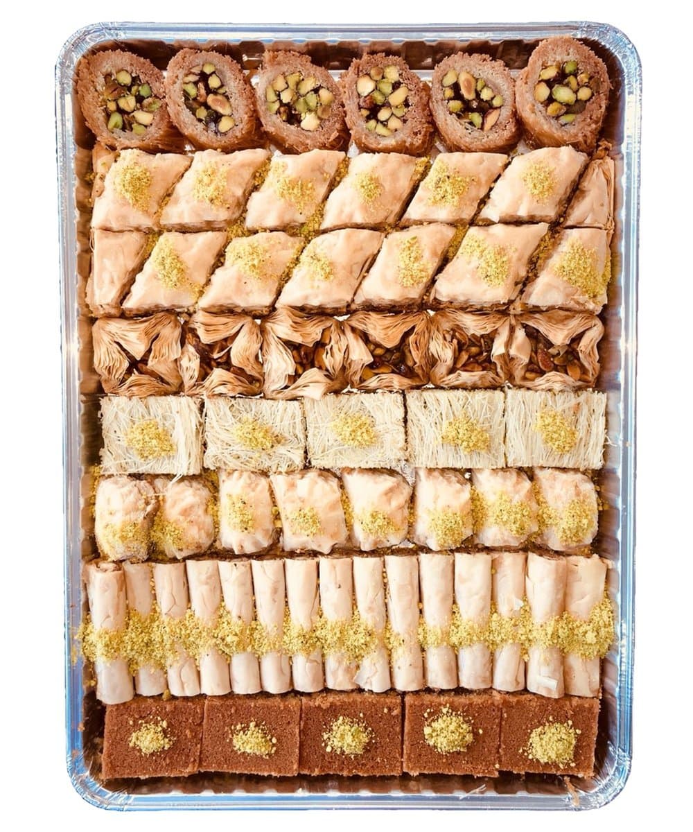 Custom Assorted Baklava – Large Tray