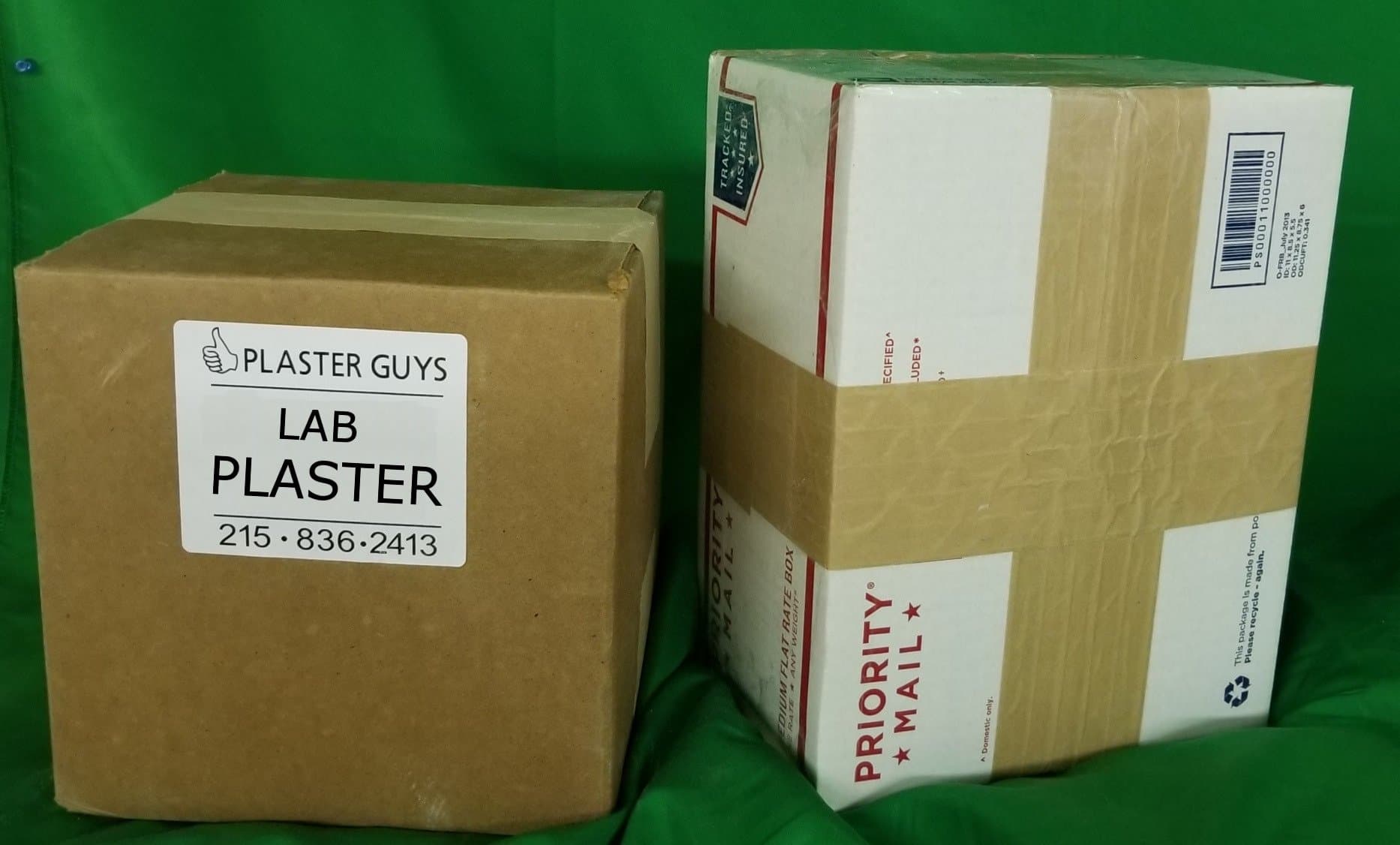 All Purpose Dental Plaster - White Lab Plaster Regular Set, Type II 20 lb Box