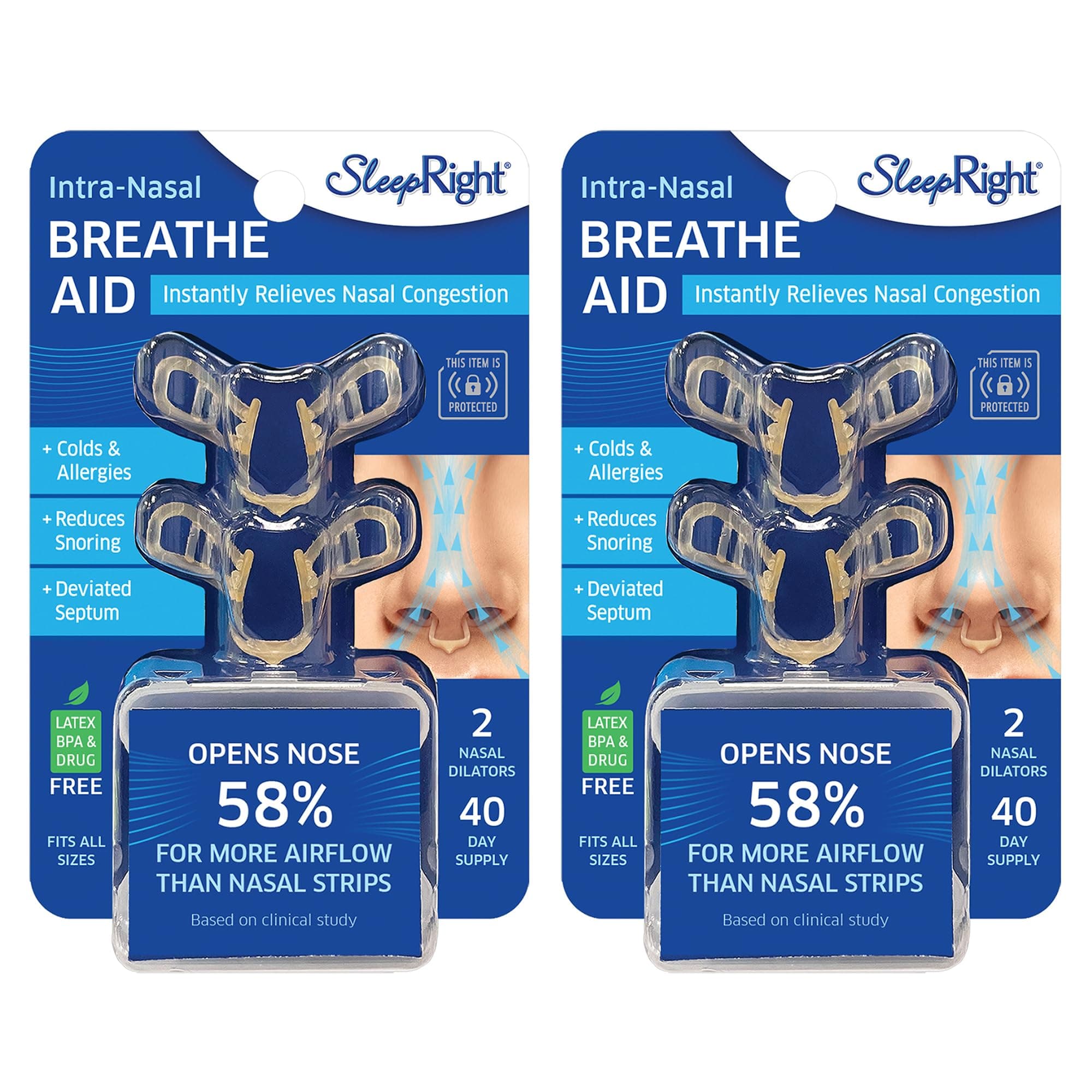 Intra-Nasal Breathe Aids 2 Pack (4 Count)