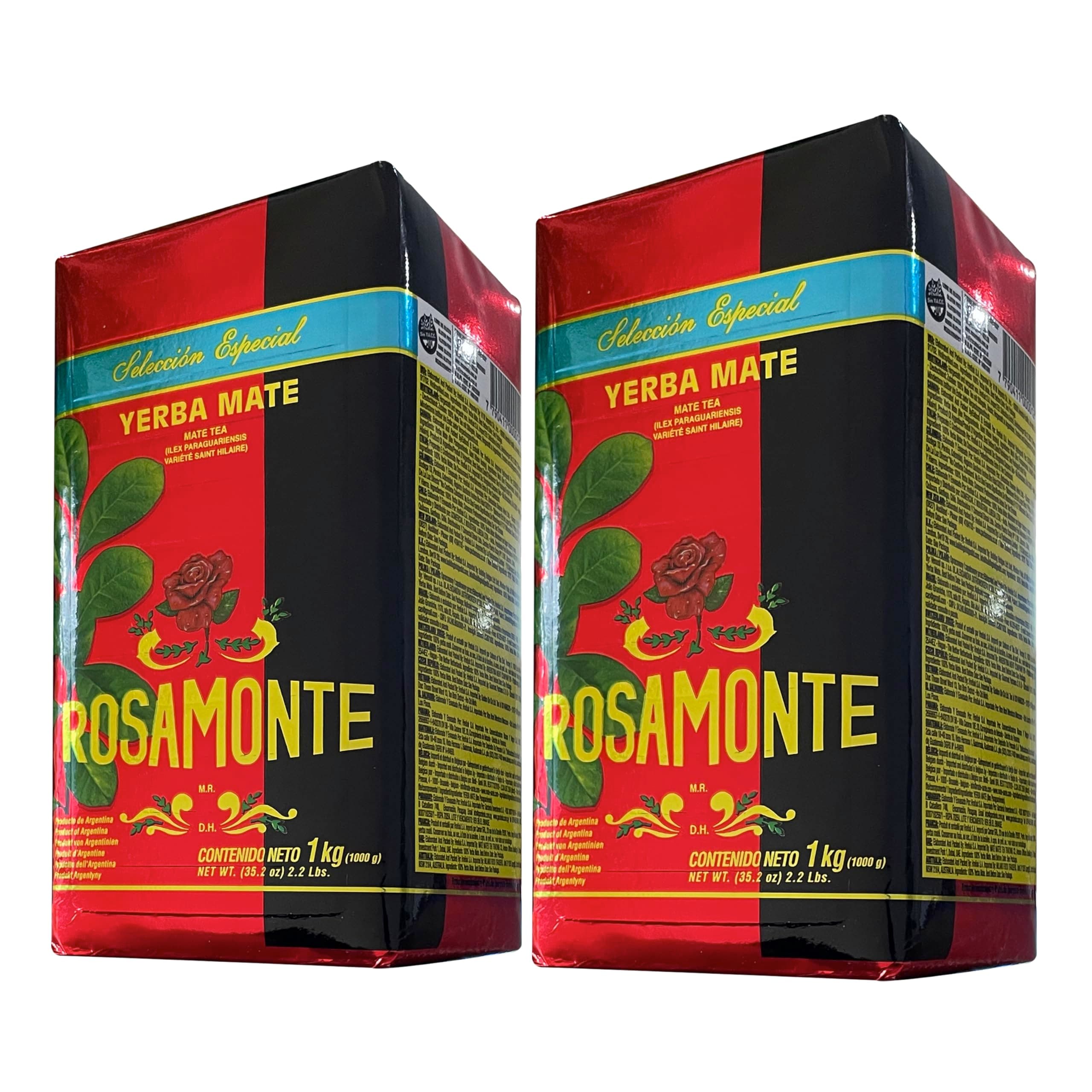 Yerba Mate Rosamonte Special Selection 2 Pack (4.4lbs - 2 Kilos)