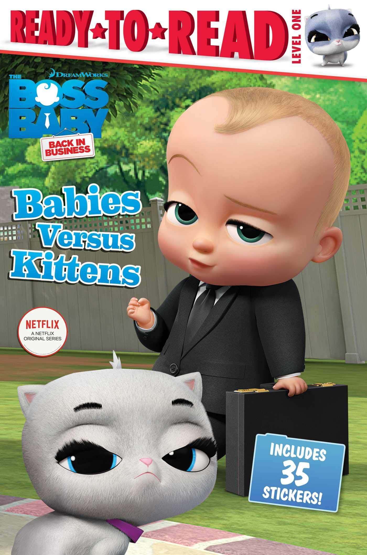 Babies Versus Kittens: Ready-to-Read Level 1 (The Boss Baby TV) Paperback – August 27, 2019