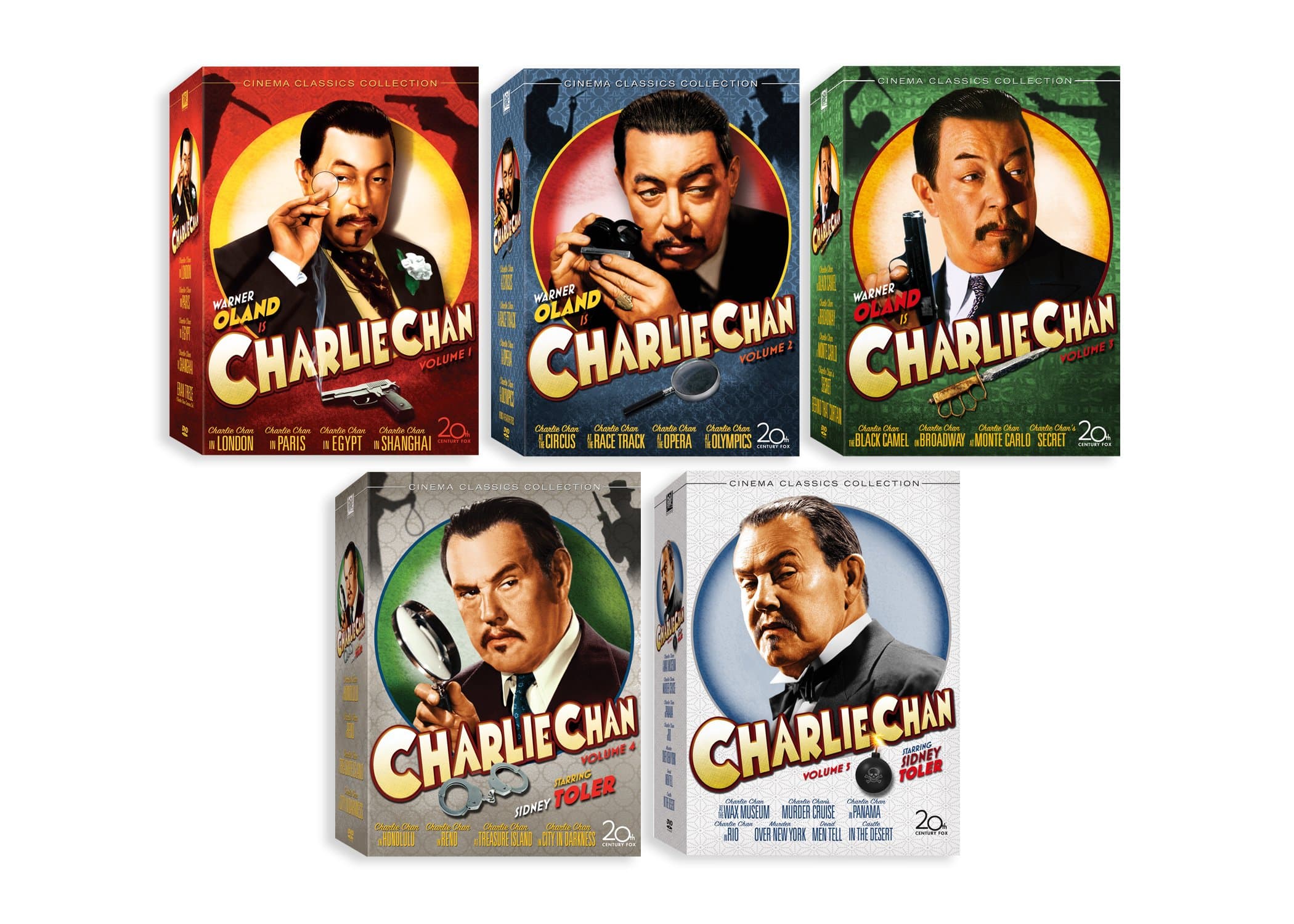 Charlie Chan Collection, Vol. 1 - 5