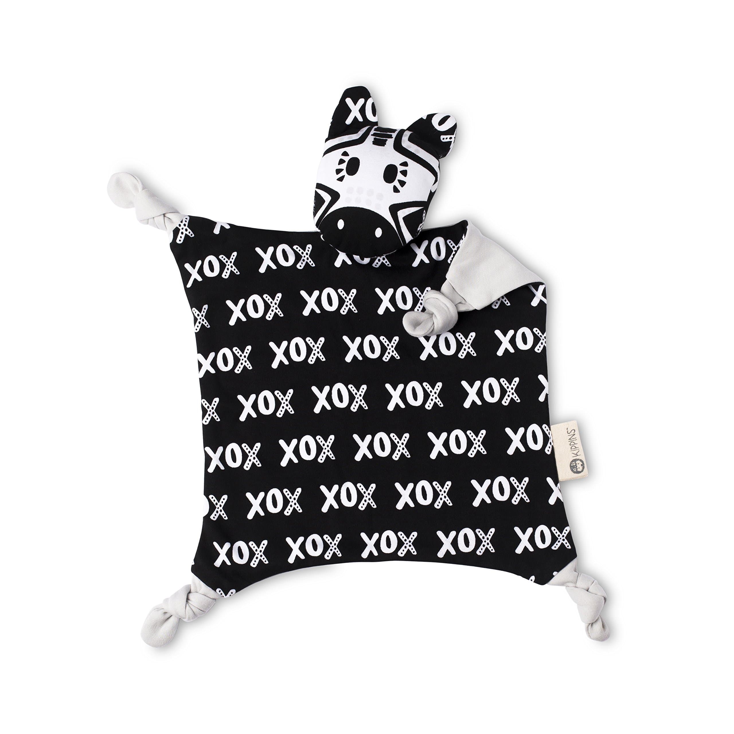 Black and White Zebra Cuddly Toy - Kippins