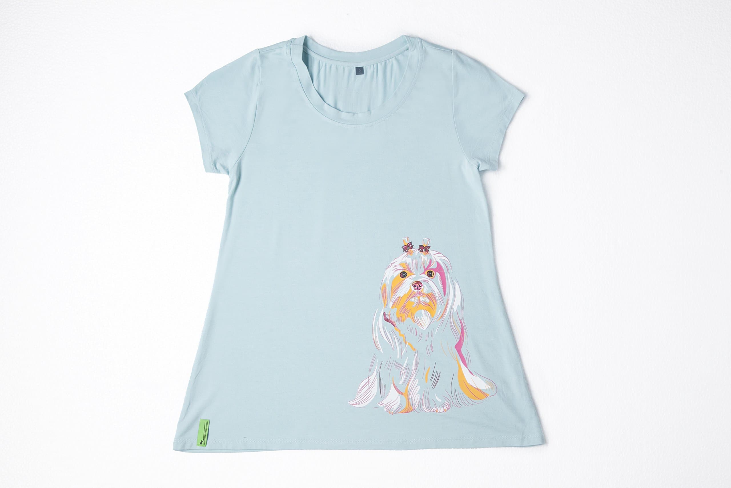 Womens T-shirt Mint (Medium) Maltese