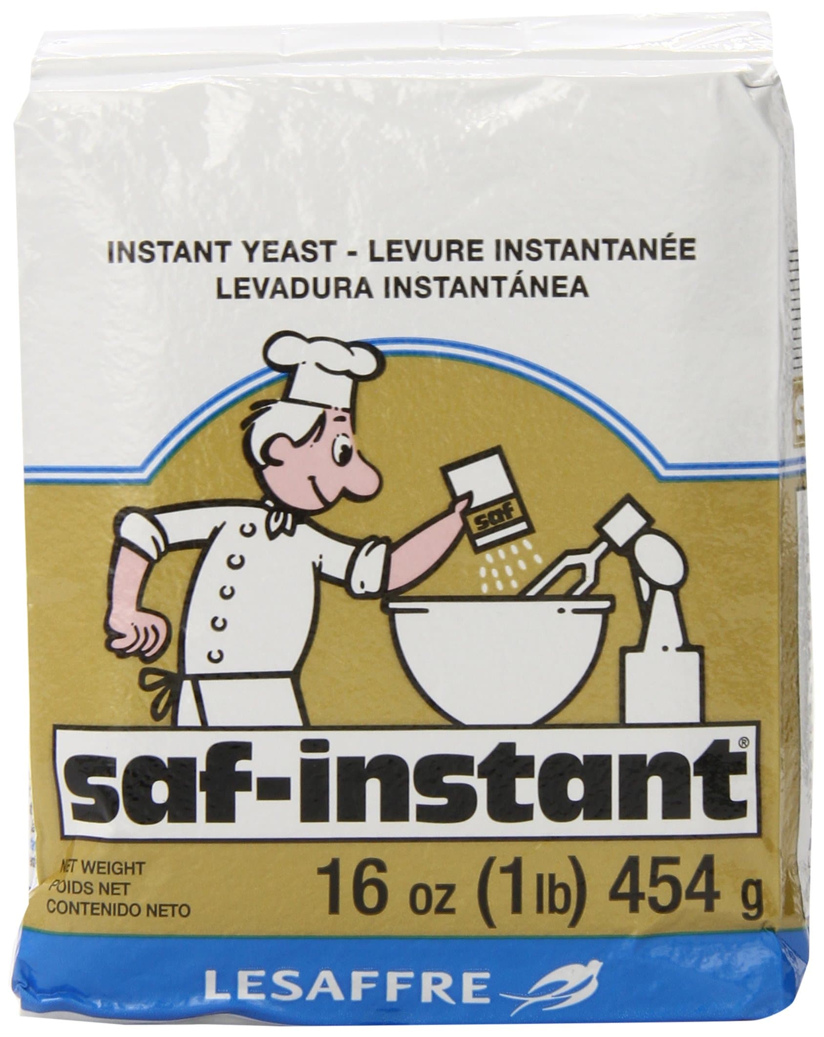 Saf-Instant Yeast, Gold, 1 Pound