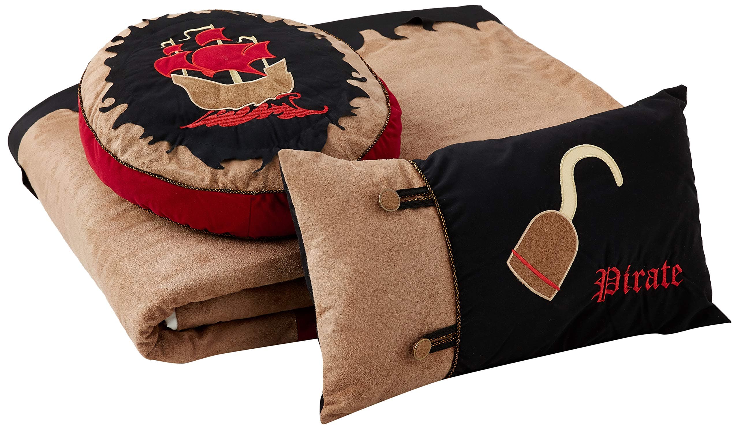 CilekPirate Comforter Set, Twin, Brown