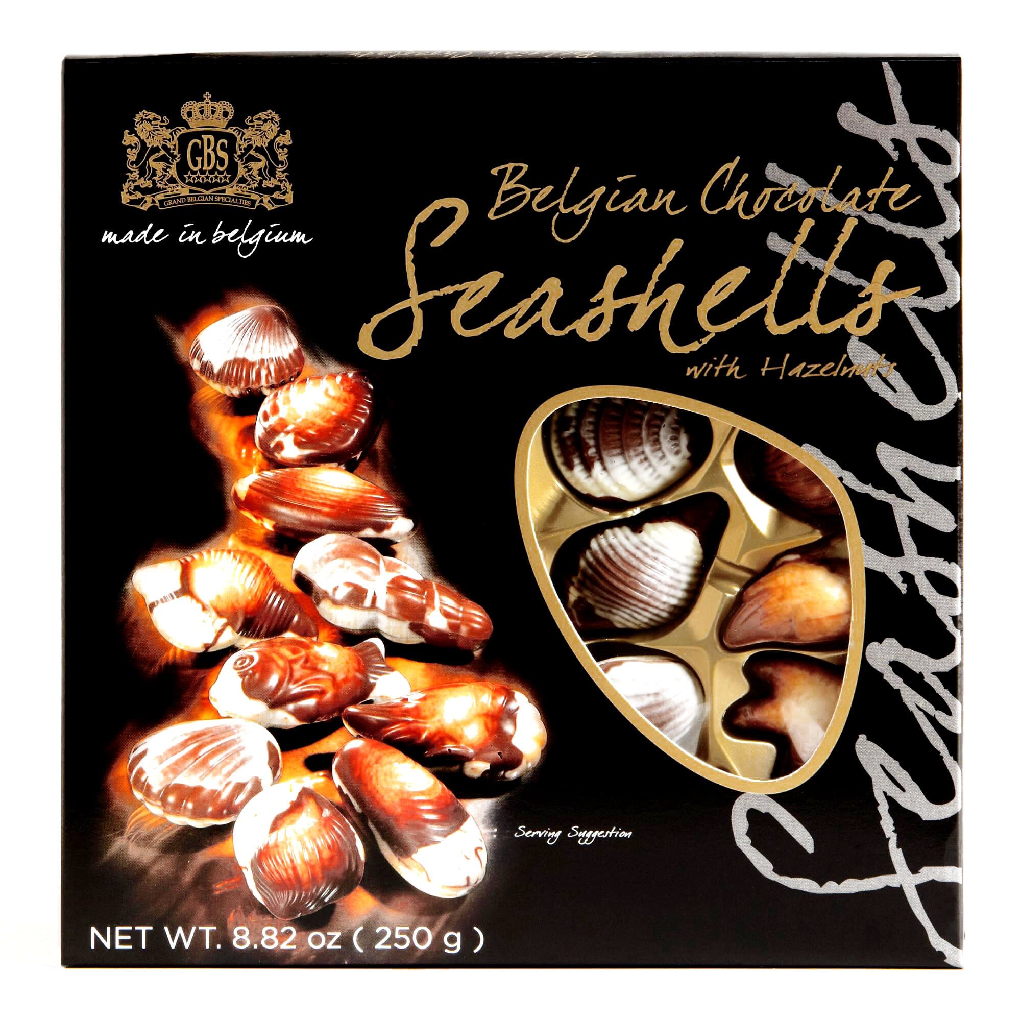GBS Chocolate Seashells 8.82 oz each (1 Item Per Order)
