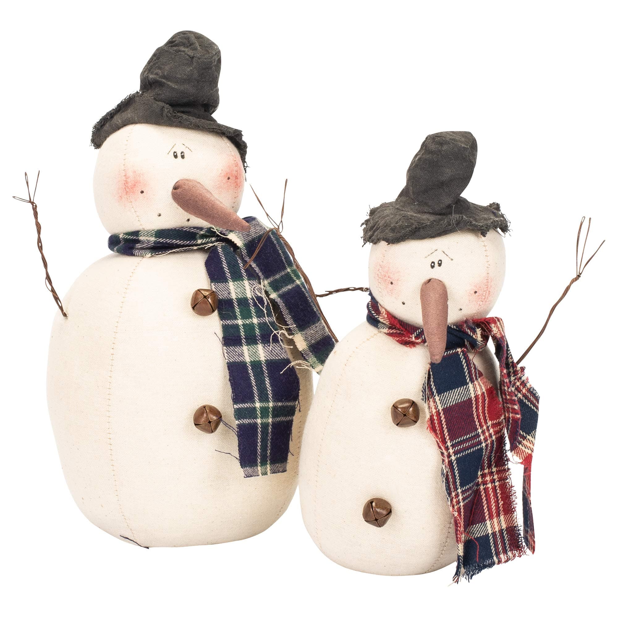 Honey and Me Medium Country Snowmen Set