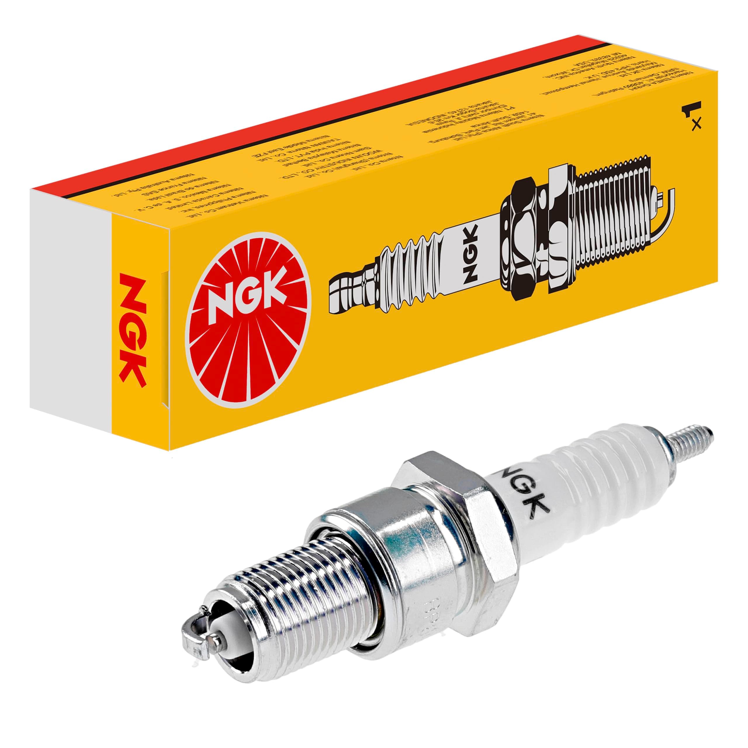 Genuine NGK BP5ES - 6511Spark Plug - white/silver
