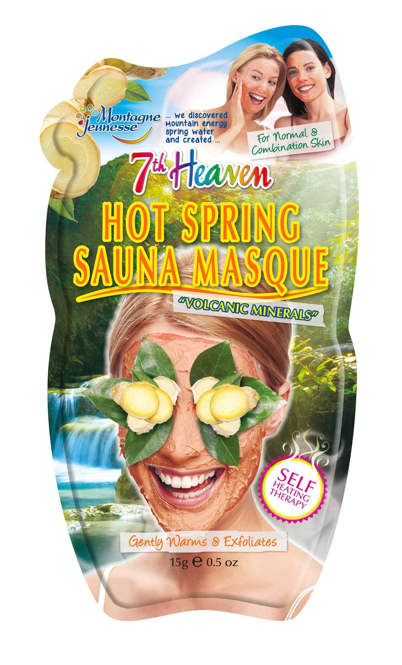 7th Heaven Hot Spring Sauna Face Masque 15g