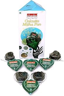 Chandan Mouth Freshener Calcutta Meetha Paan Tower Pack | 15 Pieces | 90 grams