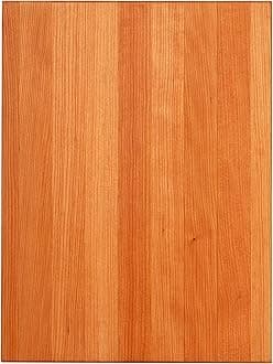 John Boos Boos Block R-Board Series Large Reversible Wood Cutting Board, 1.5-Inch Thickness, 20" x 15" x 1 1/2", Cherry