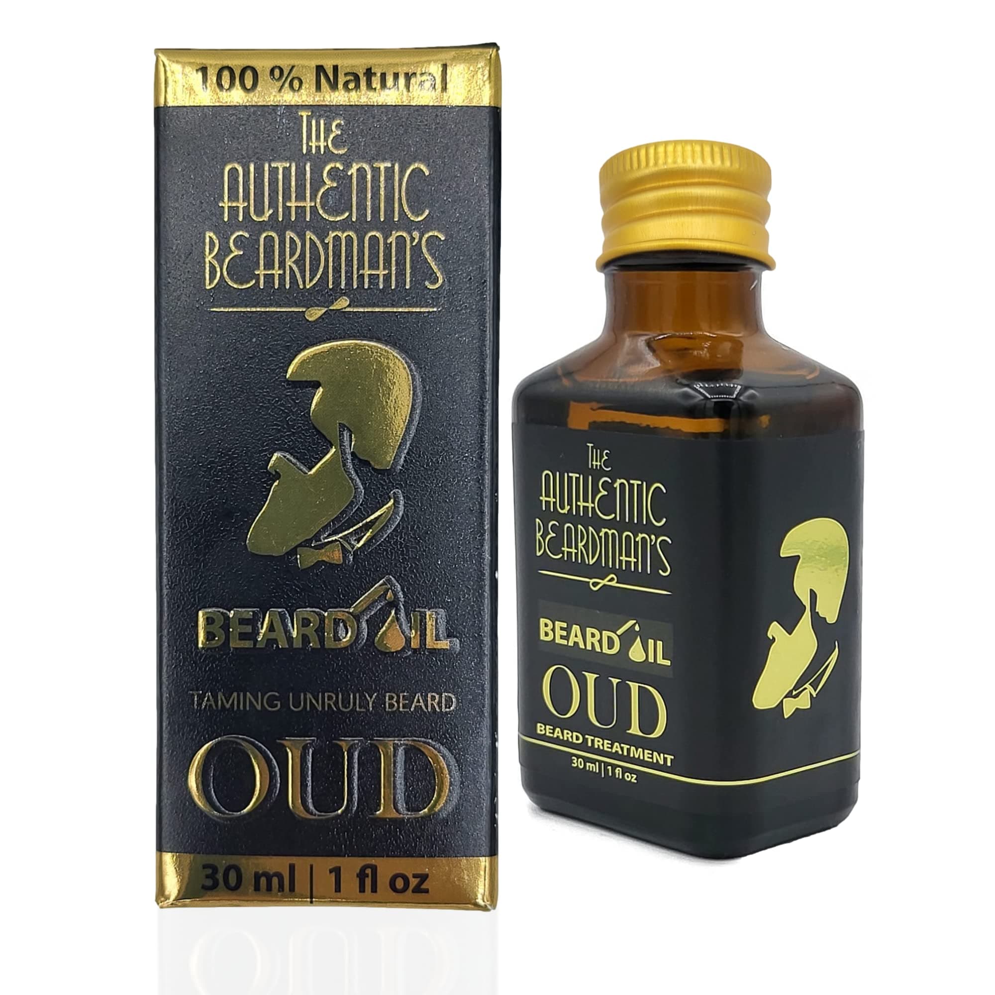 New Beard Oil - Luxurious Oud Blend - The Authentic Beardman's Beard Oil Is A Premium Grade Beard Oil Fortified With Over 10 Natural Oils Plus Rare Essential Oil Fragrances - Highly therapeutic - Contains Aphrodisiac Properties - Each Batch Is Carefully Formulated By Hand For Optimum Results - 30ml by AL HOOR