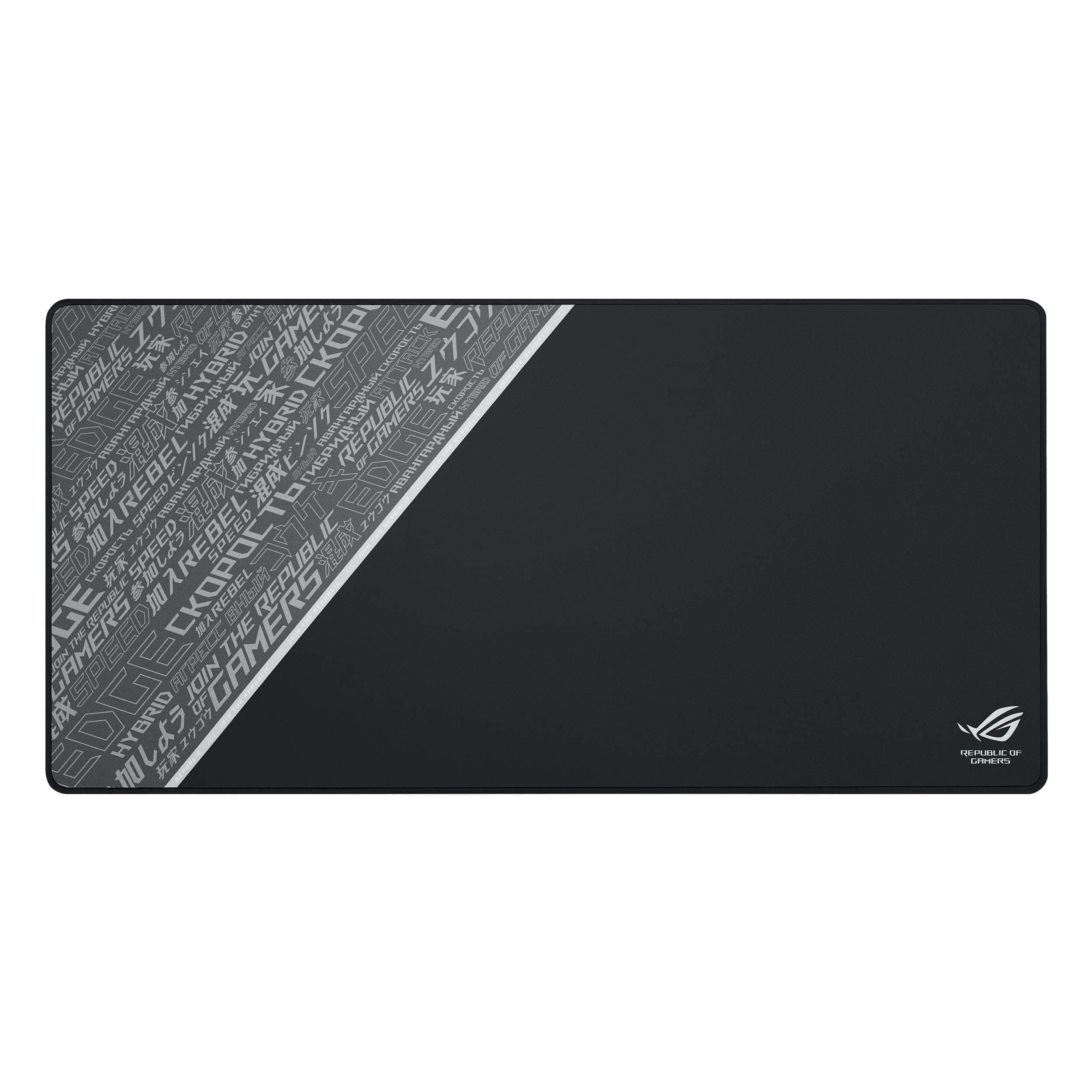 – ROG Sheath BLK LTD Gaming Mousepad (Intricately-woven Surface, Non-slip Rubber Base, Durable Anti-fraying Stitched Frame, 900 x 440 x 3 mm)-Black