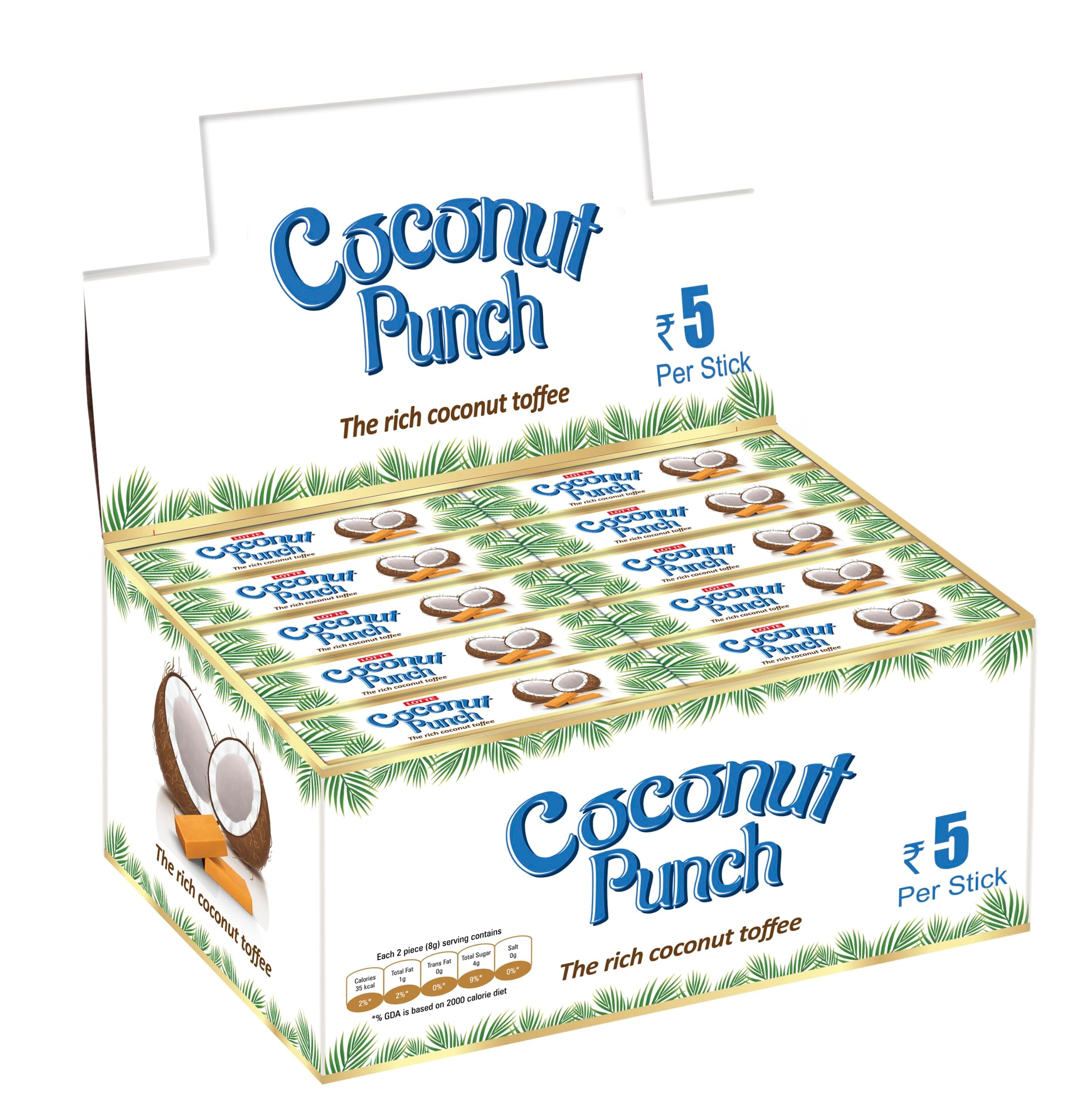 Coconut Punch Stick, 816 Gm