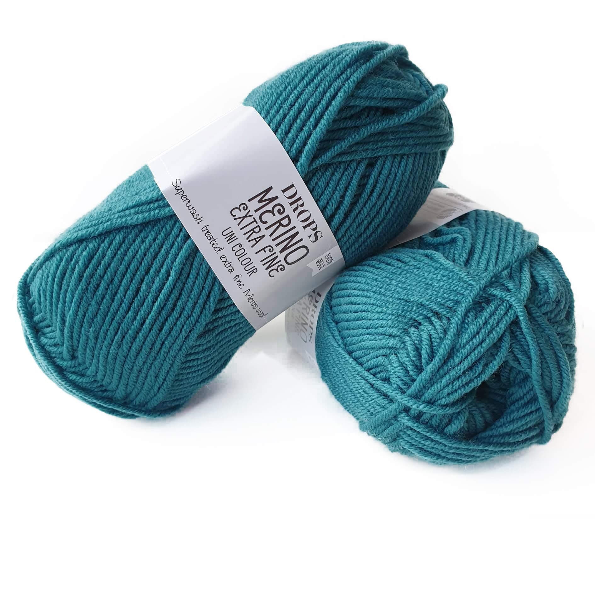 DROPS Merino Extra Fine 28 UNI North Sea