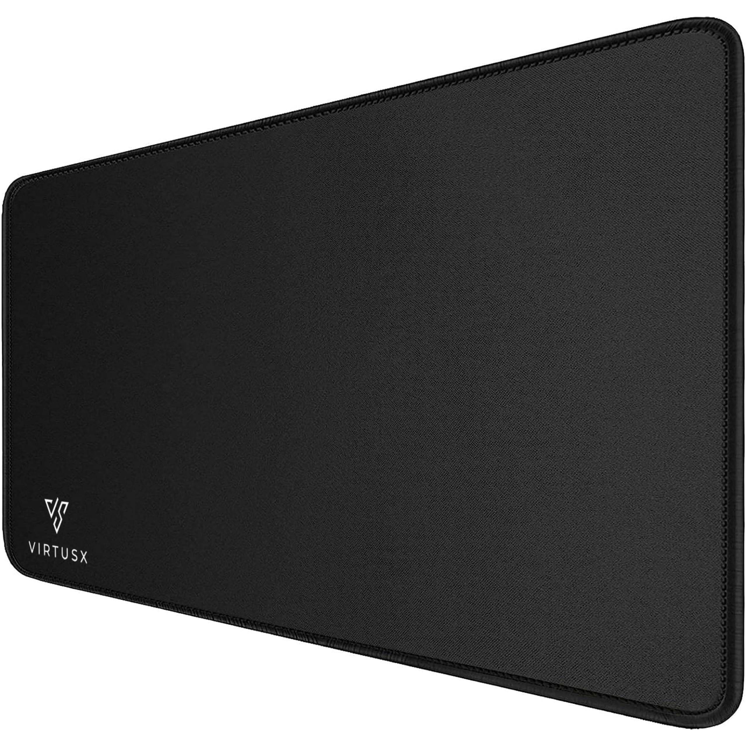 Virtusx Large Gaming Mouse Pad with Stitched Edges, Extended Computer Desk Mat, Superior Micro-Weave Cloth, Non-Slip Rubber Base, Water Resist, for Gamer, Office & Home (31.5” x 11.8”)