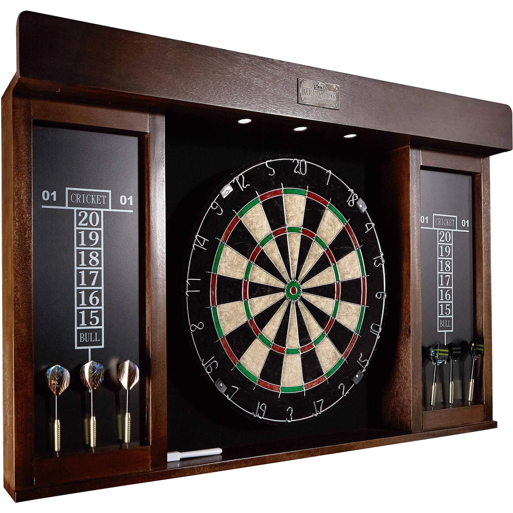 Barrington 40" Dartboard Cabinet With Led Light