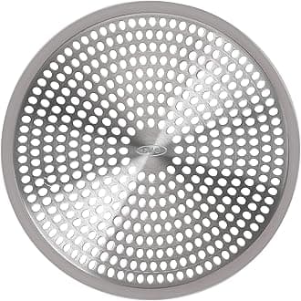 1288100 Good Grips Easy Clean Shower Stall Drain Protector - Stainless Steel & Silicone