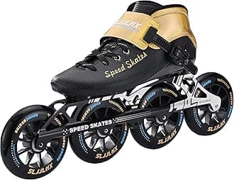 Inline Skates for Men and Women,Professional Fitness Inline Speed Skates Adult, High Performance Racing Skates, Unisex