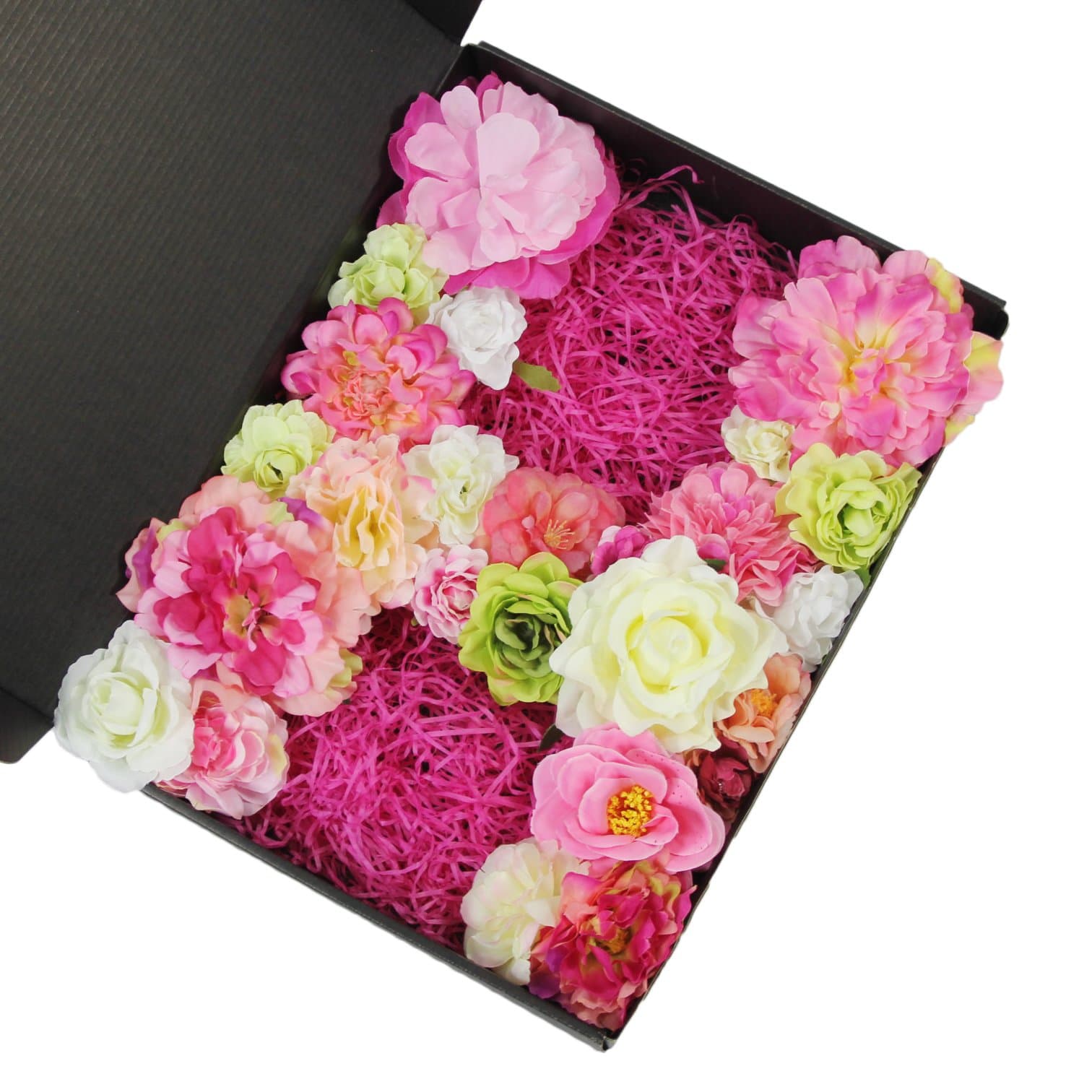 Periskenga Handmade Customized Large Blooming Monogram Flower Letters For Children Room Wall Decoration (H)