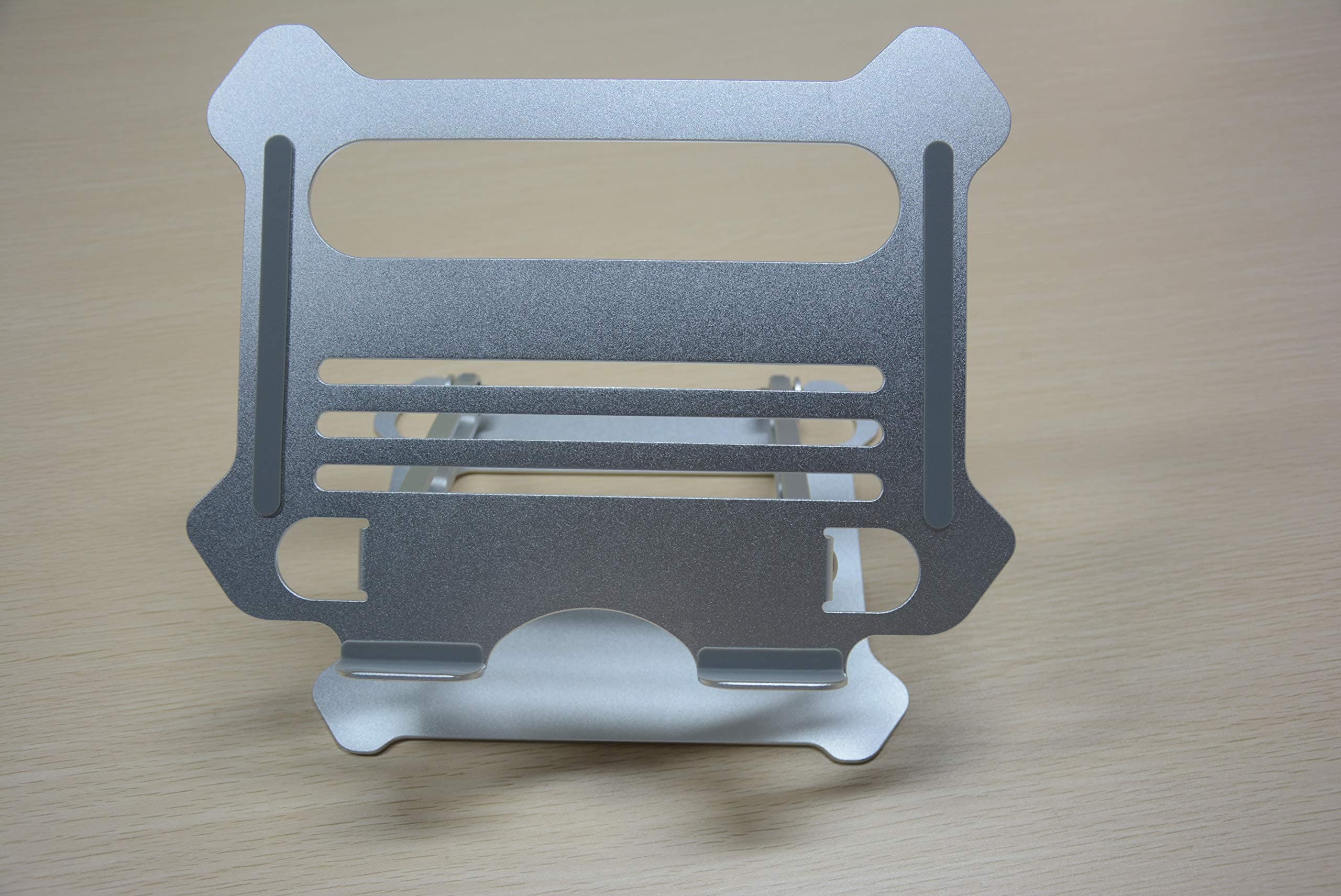 Leadchuang Adjustable Computer Stand with Slide-Proof Silicone Protective Hooks and Heat-vent