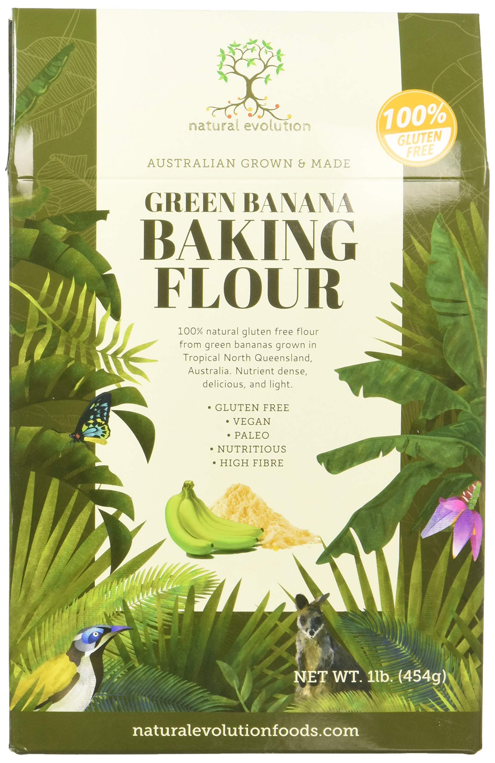 Natural Evolution Green Banana Flour (454g)