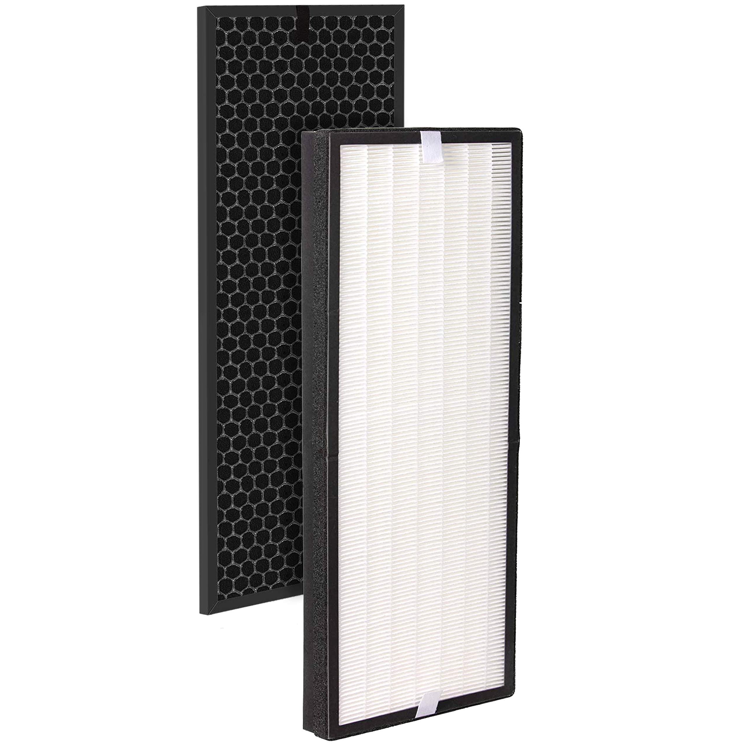 Air Purifier True HEPA Replacement Filter Set Compatible with Rowenta PU6010 and PU6020 Intense Pure Air XL Purifier Series. Part Number XD6077U0 & XD6066 - Pack of 1