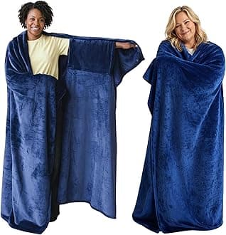 Super Blanky Wearable Blankets for Women, Adult Wearable Blanket Men, Mother's Day Gifts for Her, Wife Birthday Gift Ideas