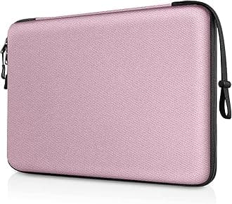 MOCA EVA 13-inch Laptop Sleeve Case for 13.3” - 14 inch MacBook Pro/Air M1 M2, Surface Laptop 3/2, Dell Inspiron 13/XPS 13 (13.3-14 inch, Pink)